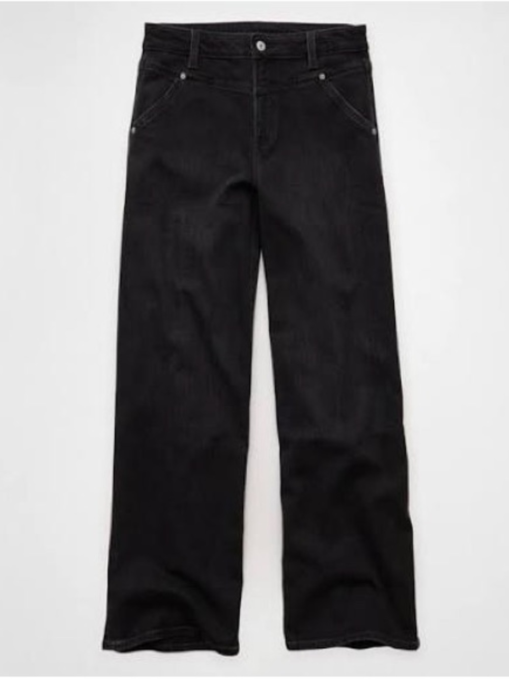 American Eagle Dreamy Drape Stretch Super High-Waisted Wide Leg Jean